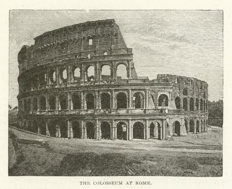 Colosseum i Rom af American School