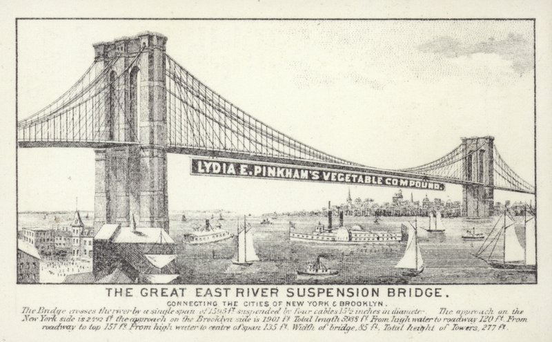 The Great East River Suspension Bridge, New York af American School