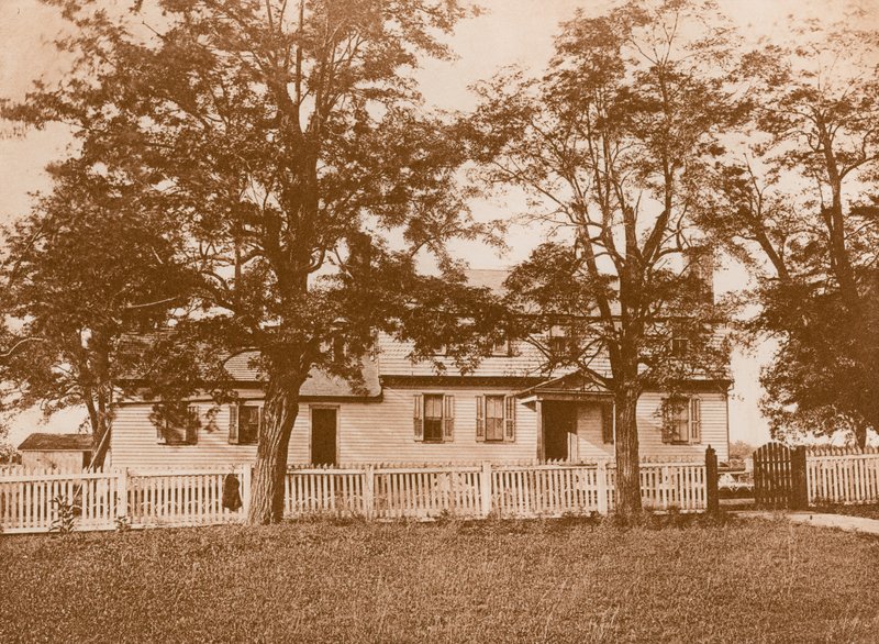 The Moore House, Yorktown (fotogravure) af American School