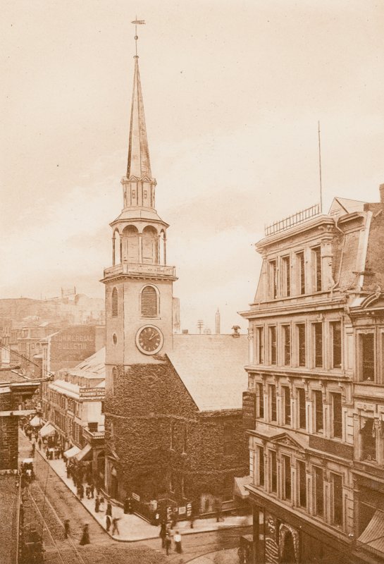 The Old South Meeting House, Boston (fotogravure) af American School