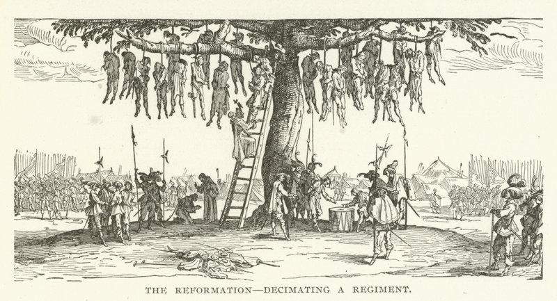 Reformationen, decimerer et Regiment af American School