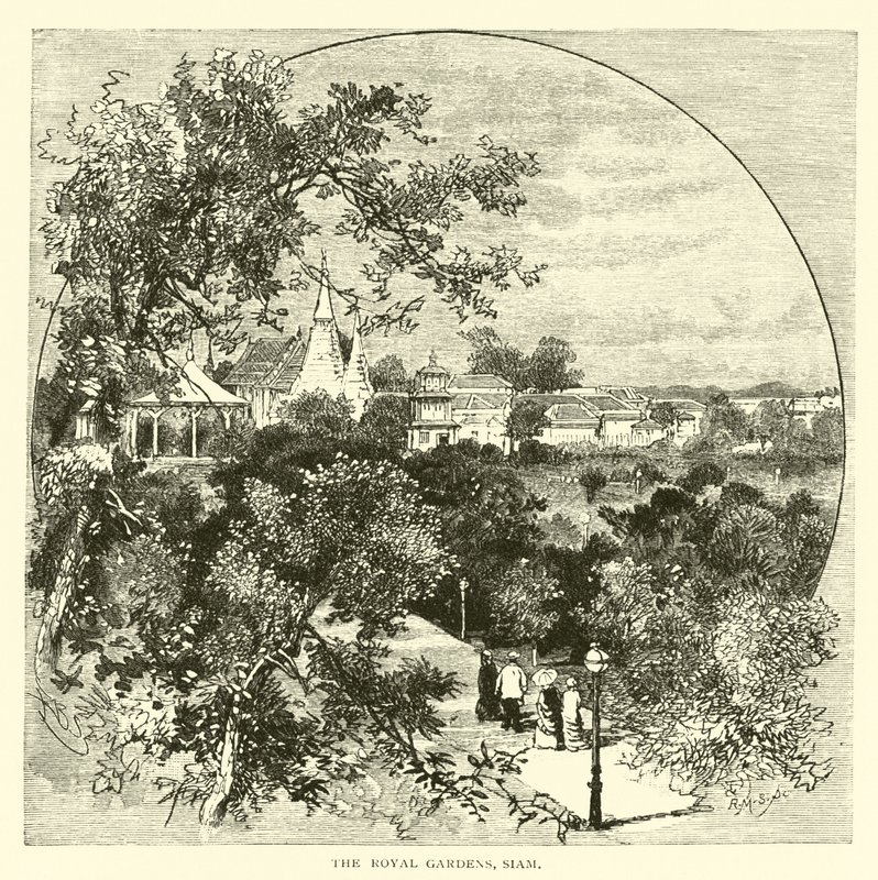 The Royal Gardens, Siam af American School