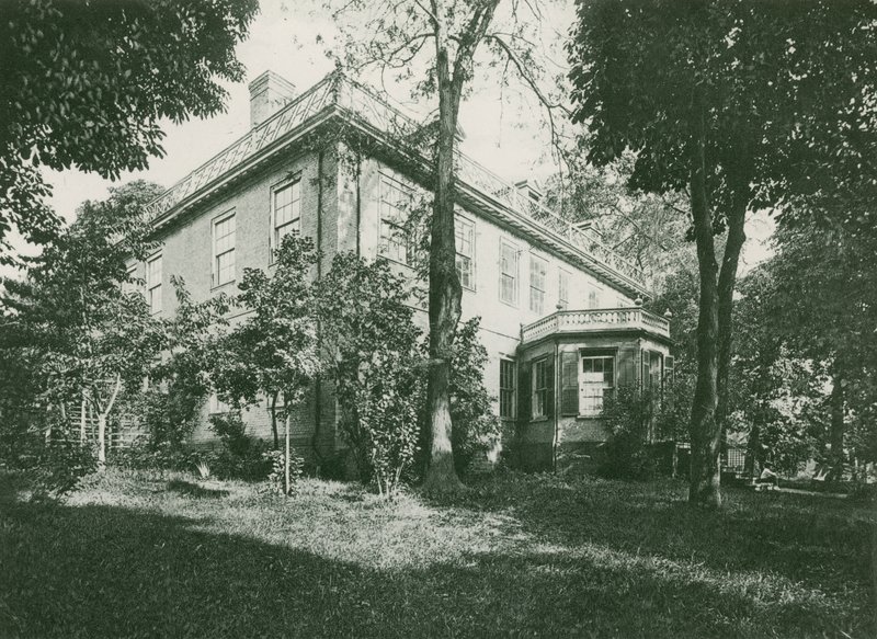 The Schuyler Mansion Albany (fotogravure) af American School