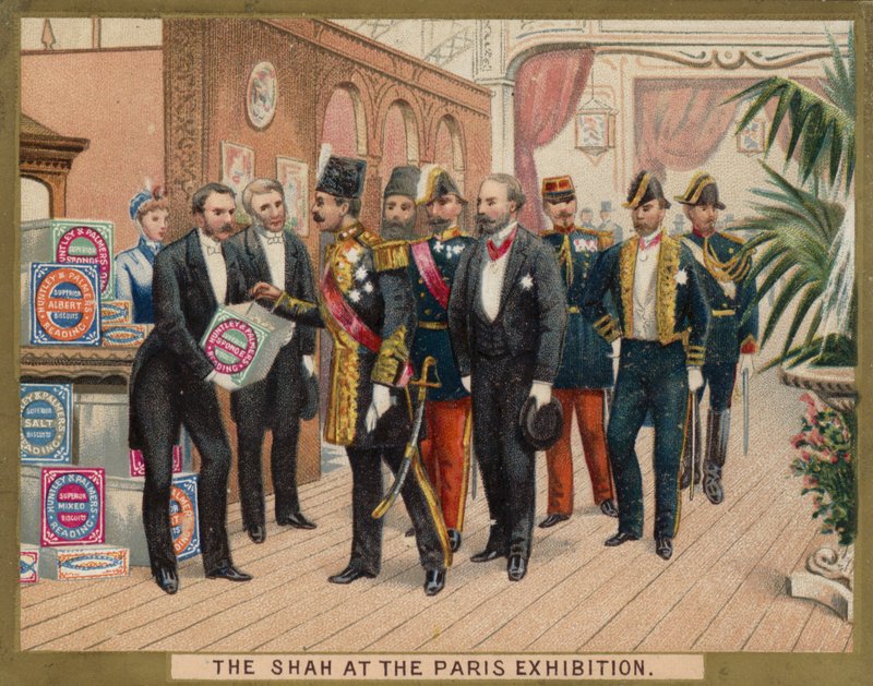 Shahen på Paris-udstillingen af American School