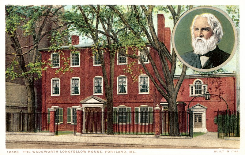 Wadworth Longfellow House, Portland, Maine af American School