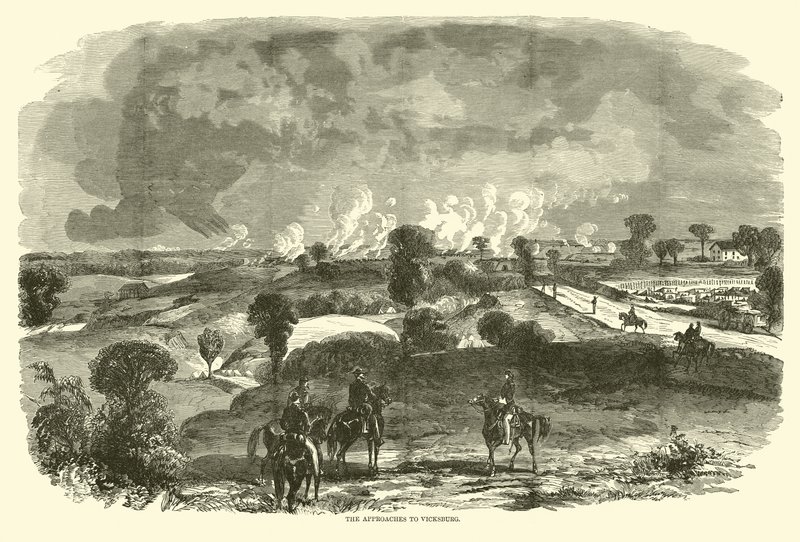 Indflyvningen til Vicksburg, maj 1863 af American School