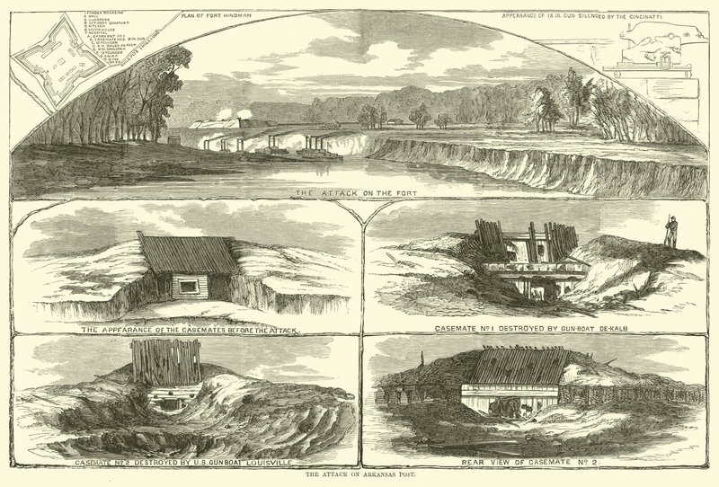 Angrebet på Arkansas Post, januar 1863 af American School