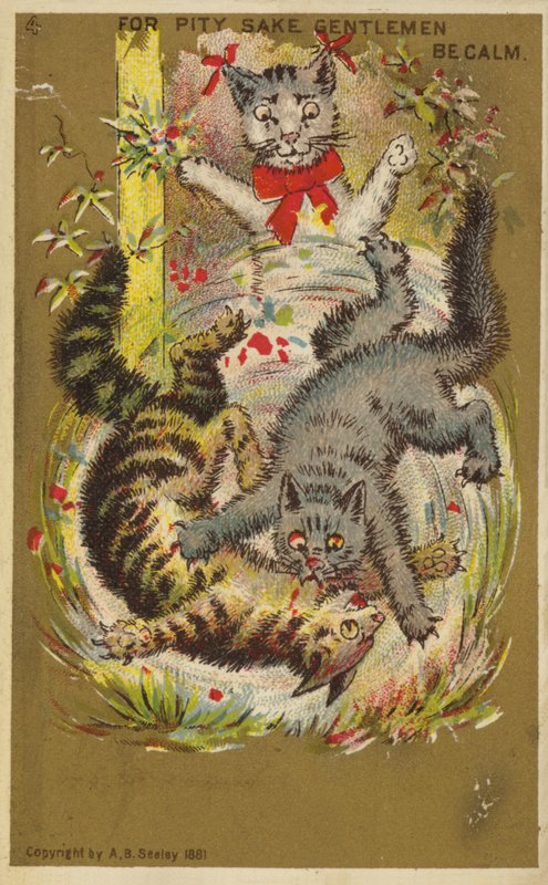 Tre legende katte af American School