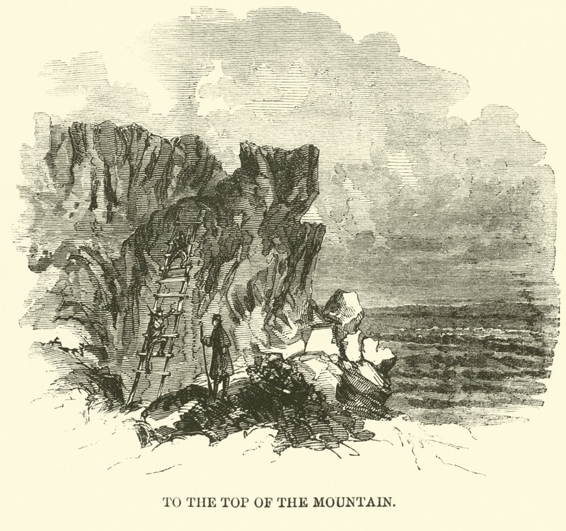 Til toppen af bjerget, november 1863 af American School