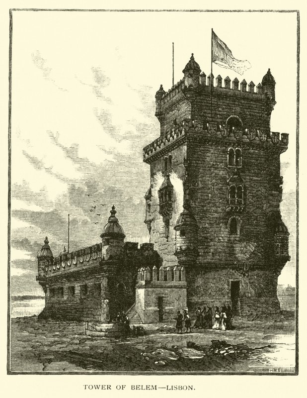 Tower of Belem, Lissabon af American School