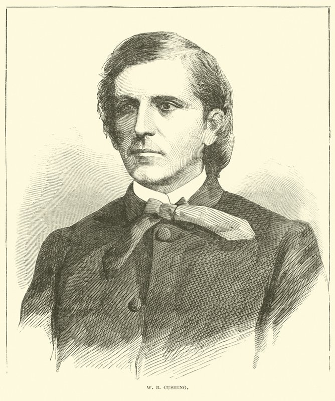 W B Cushing, oktober 1864 af American School