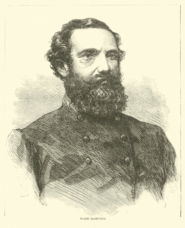 Wade Hampton, februar 1865 af American School