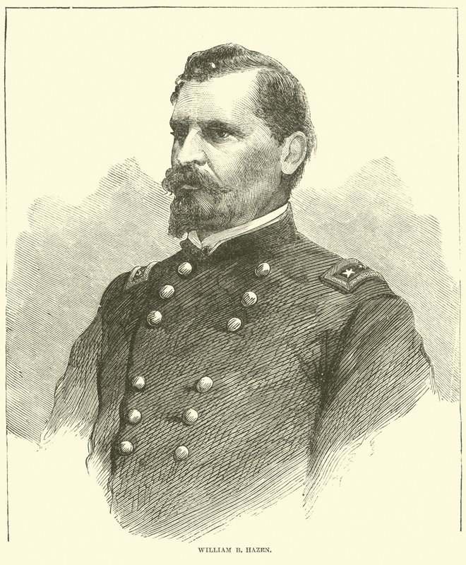 William B Hazen, december 1864 af American School