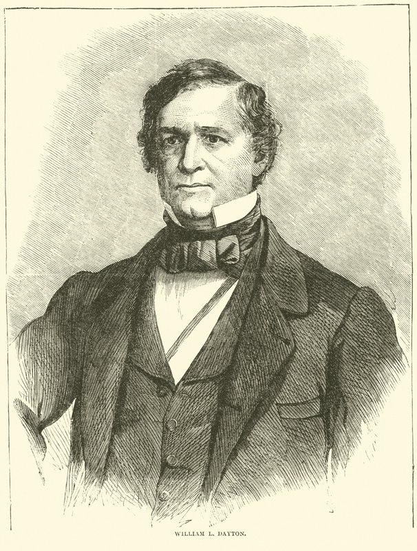 William L Dayton, juni 1864 af American School