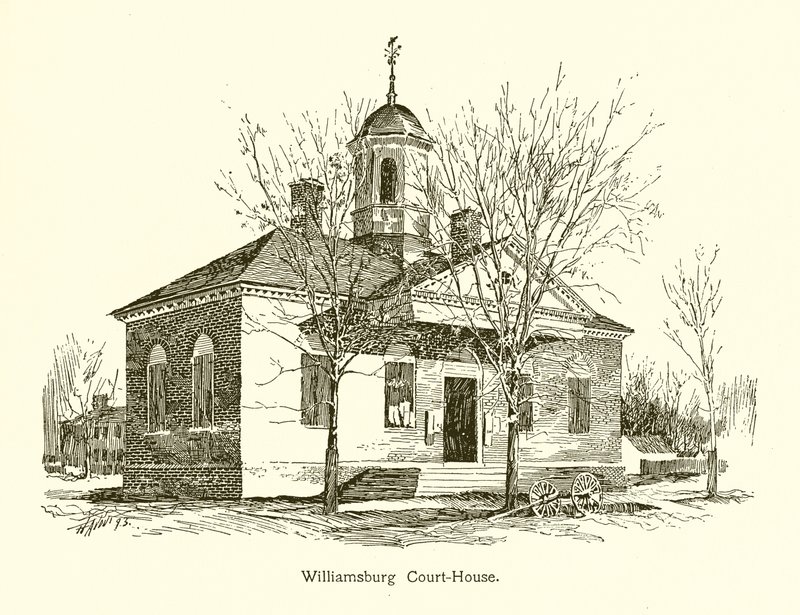 Williamsburg Court-House af American School