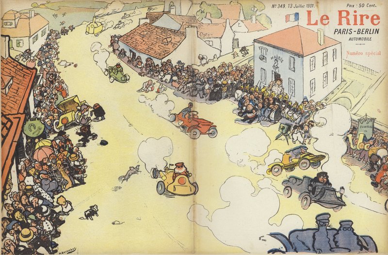 Illustration til Le Rire af Andre Devambez
