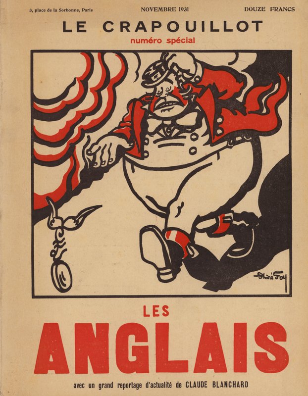John Bull (farvelitografi) af Andre Foy