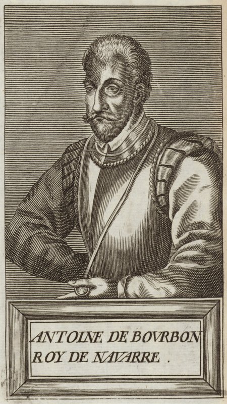 Antoine de Bourbon af Andre Thevet