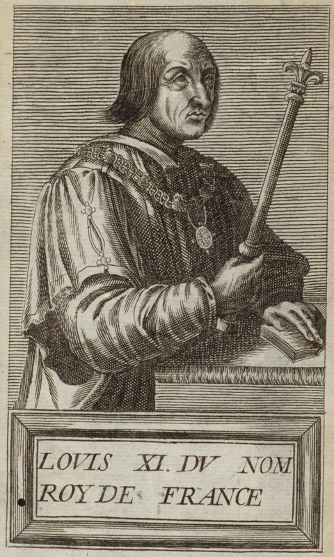 Kong Ludvig XI af Frankrig af Andre Thevet