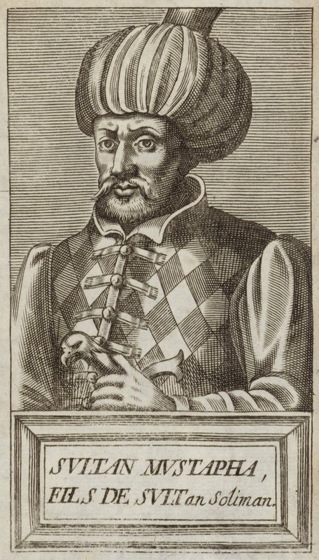 Mustafa I Deli af Andre Thevet