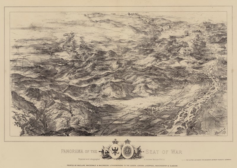 Panorama over Krigssædet af Andrew Maclure