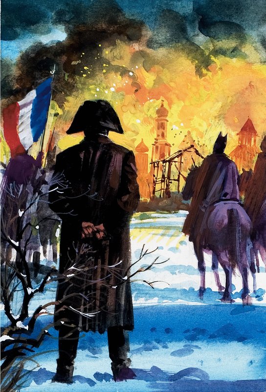 Kroningsscene og Napoleon af Andrew Howat