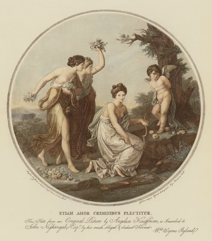 Amors straf af Angelica Kauffmann