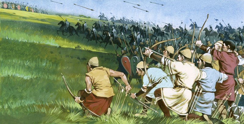 Slaget ved Hastings () af Angus McBride