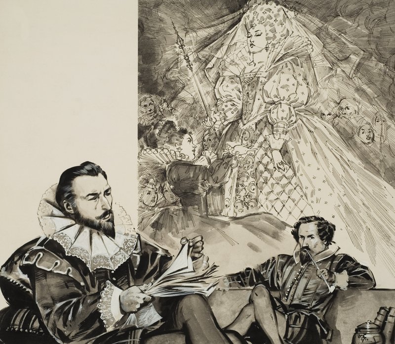 Faerie Queene (gouache på papir) af Angus McBride