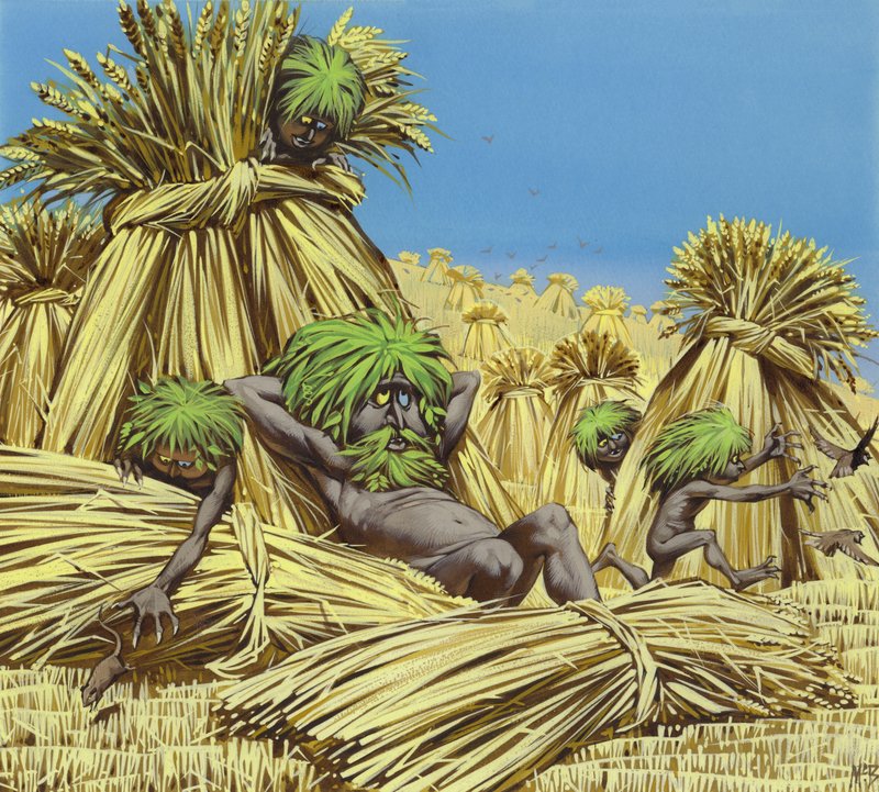 Polevik (gouache på papir) af Angus McBride