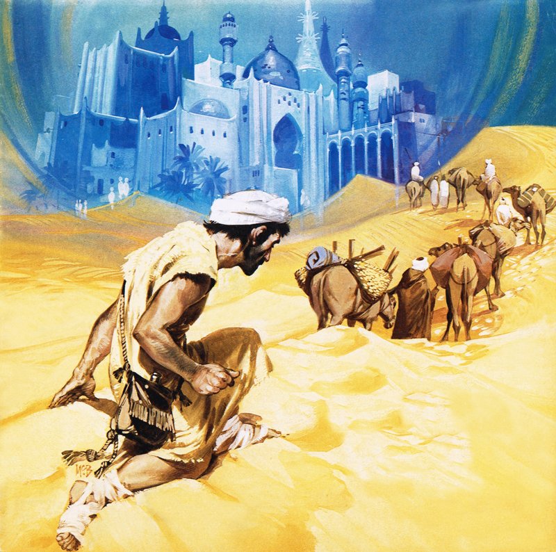 Rene Caille på jagt efter Timbuktu af Angus McBride