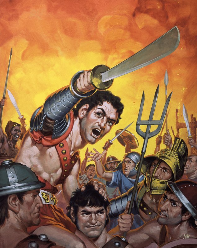 Spartacus og slavernes oprør af Angus McBride