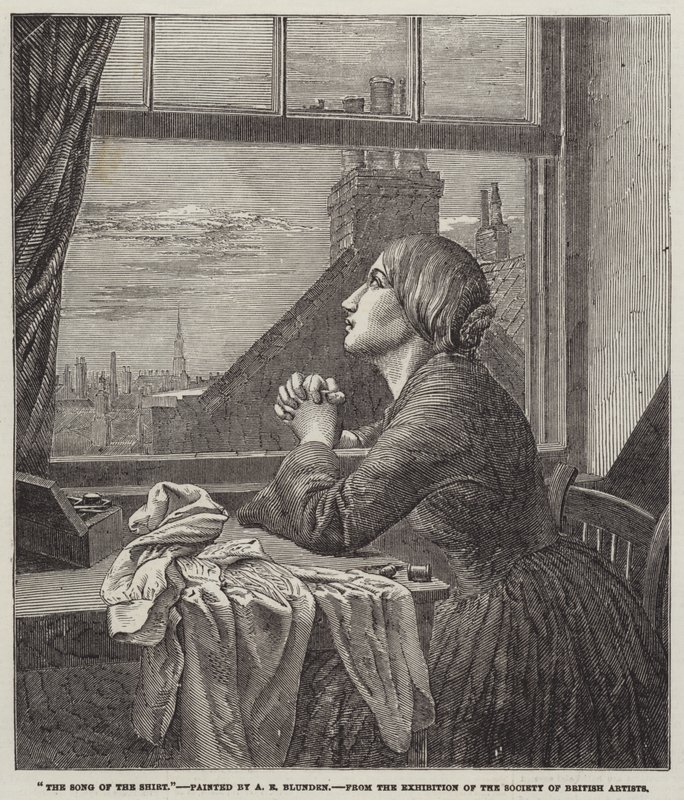Skjortens sang af Anna E. Blunden