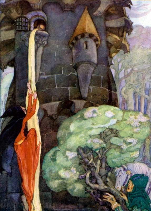 Rapunzel af Anne after Anderson