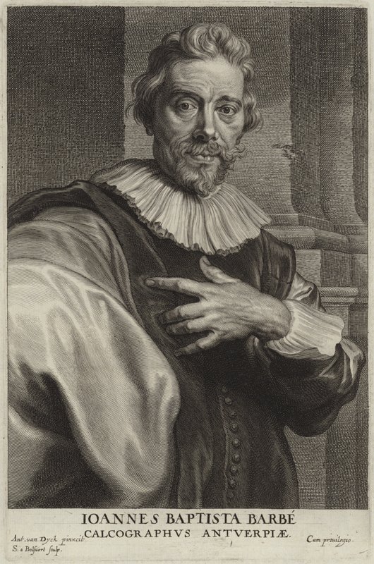 Portræt af Jean-Baptiste Barbe af Anthony van Dyck