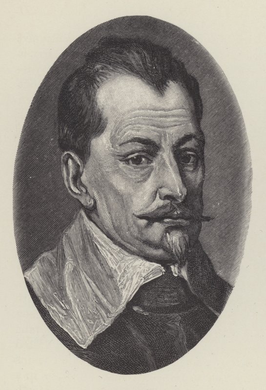 Albrecht von Wallenstein, bøhmisk general fra Trediveårskrigen af Anthony van after Dyck