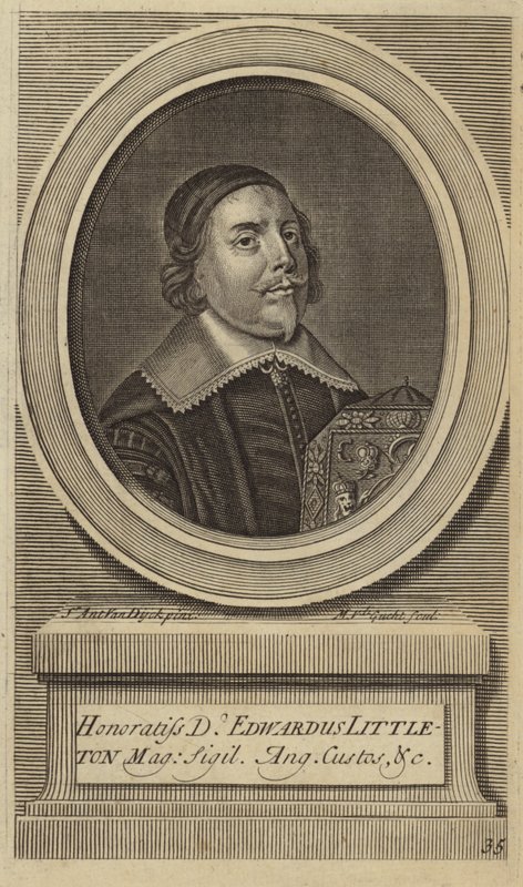 Edward Littleton af Anthony van Dyck