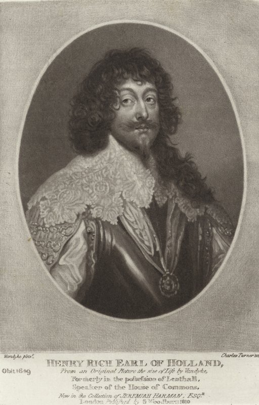 Henry Rich, jarl af Holland af Anthony van Dyck
