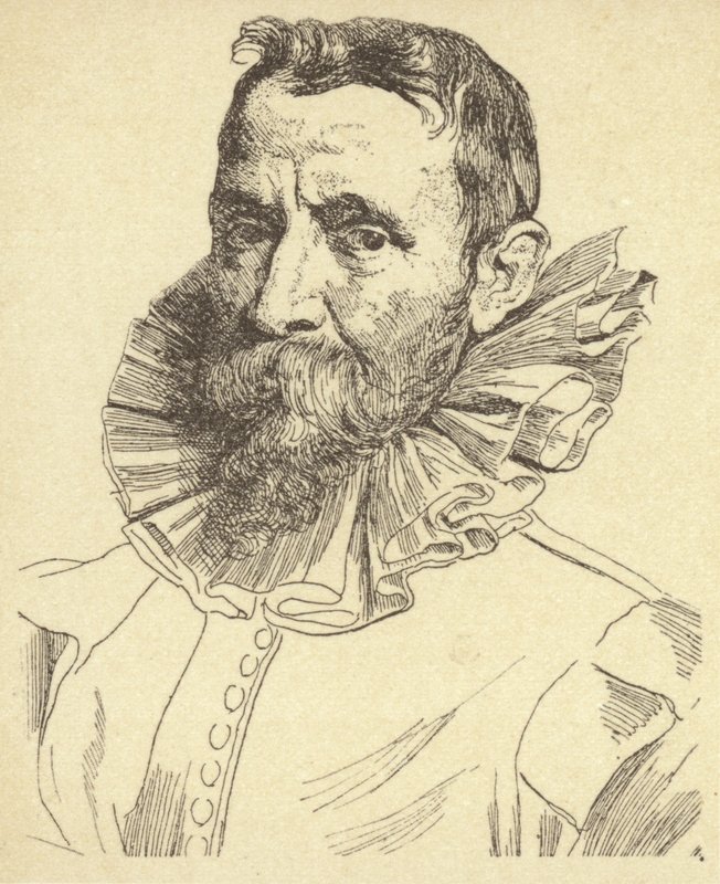 Jan Brueghel, den ældre, flamsk maler af Anthony van Dyck
