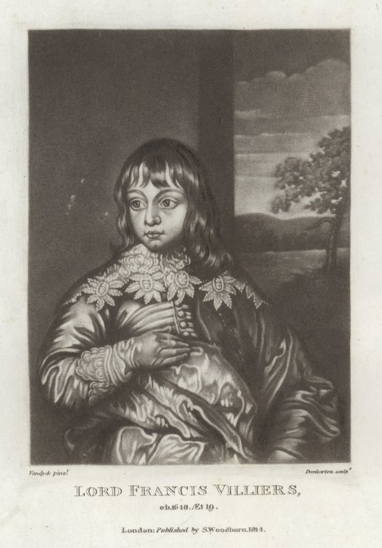 Lord Francis Villiers af Anthony van Dyck