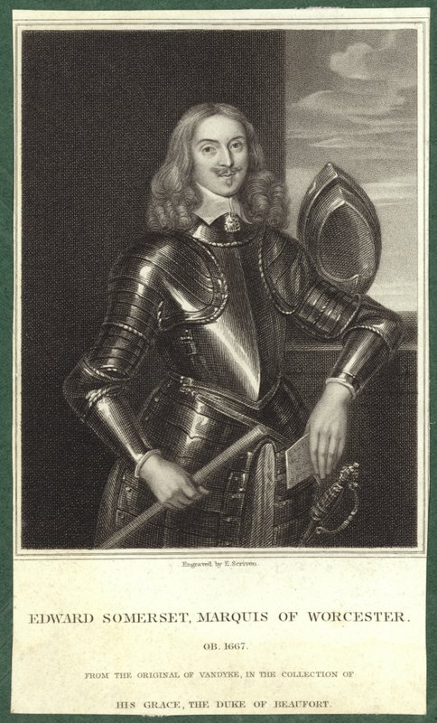 Portræt af Edward Somerset, markgreve af Worcester af Anthony van Dyck