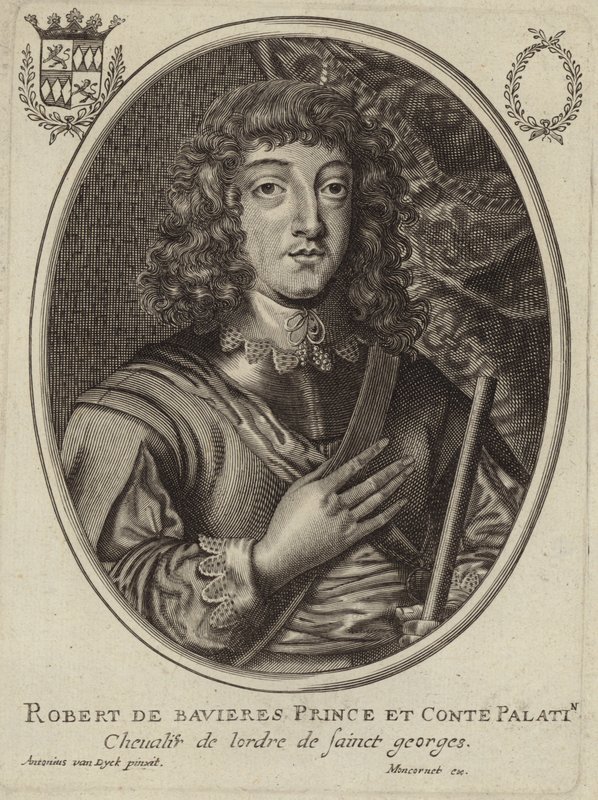 Portræt af Robert de Bavieres af Anthony van Dyck