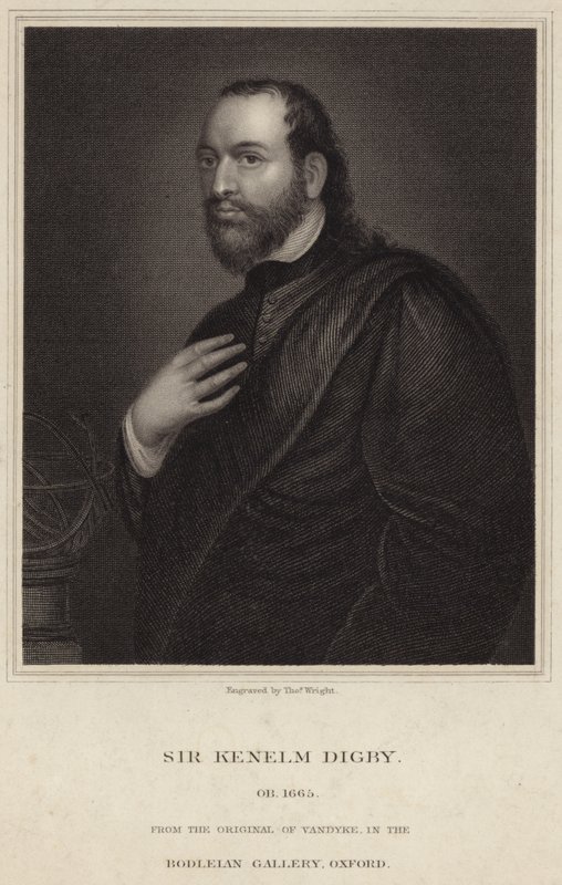 Portræt af Sir Kenelm Digby af Anthony van Dyck