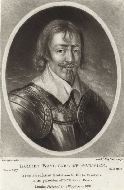 Robert Rich af Anthony van Dyck
