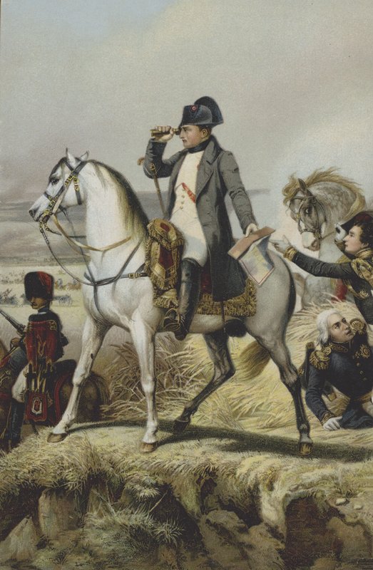 Napoleon ved Wagram af Antoine Charles Horace Vernet