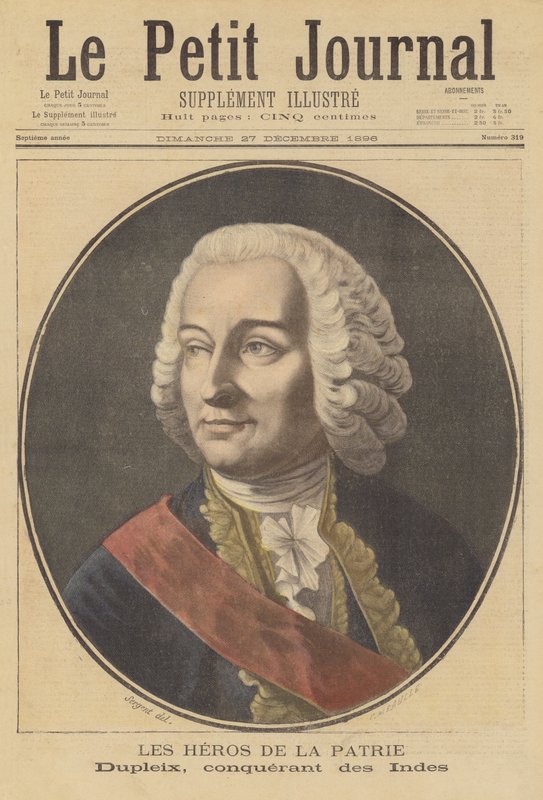 Joseph Francois Dupleix, generalguvernør i Fransk Indien af Antoine Louis Francois after Sergent Marceau
