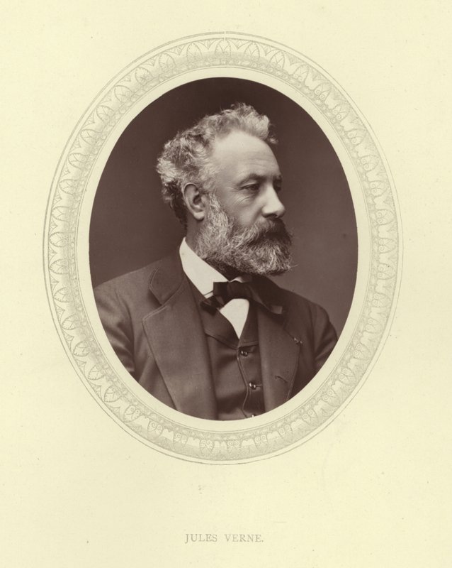 Jules Verne af Antoine Samuel Adam Salomon