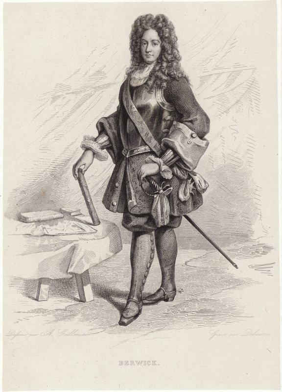 Portræt af James Fitzjames, hertug af Berwick af Armand Guilleminot
