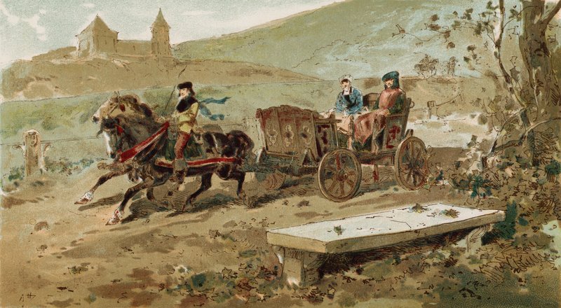 Faldt vogn, spanske Holland, 1500-tallet af Armand Jean Heins