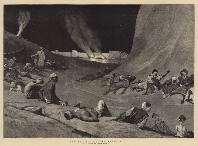 Skæringen af Kaligue af Arthur Melville